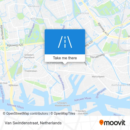 Van Swindenstraat map