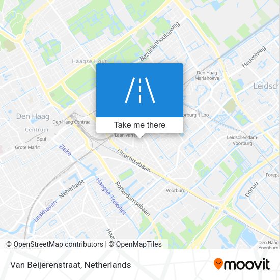 Van Beijerenstraat map