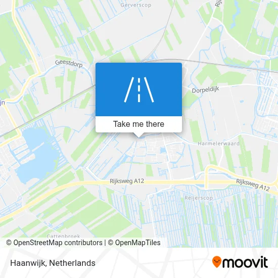 Haanwijk map