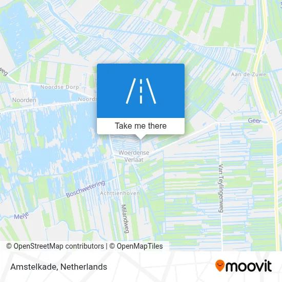 Amstelkade map