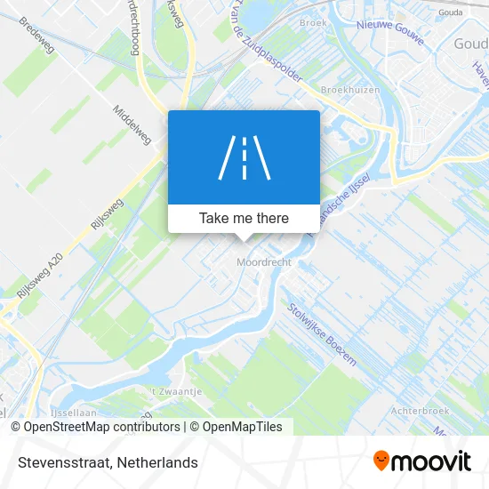 Stevensstraat map