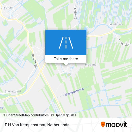 F H Van Kempenstraat map