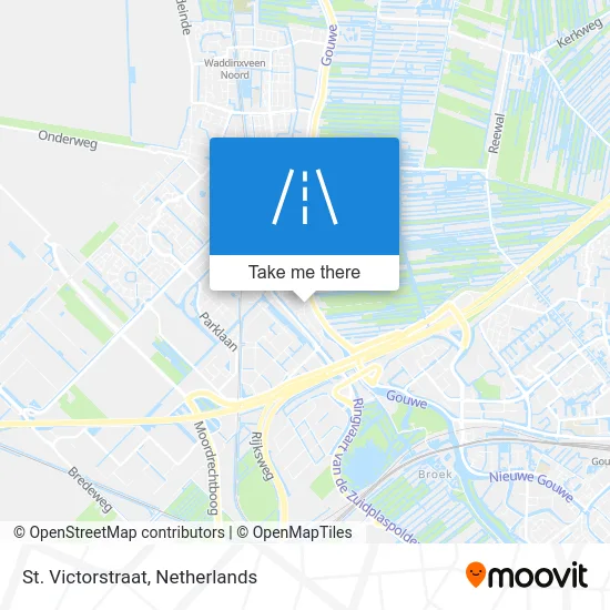 St. Victorstraat map