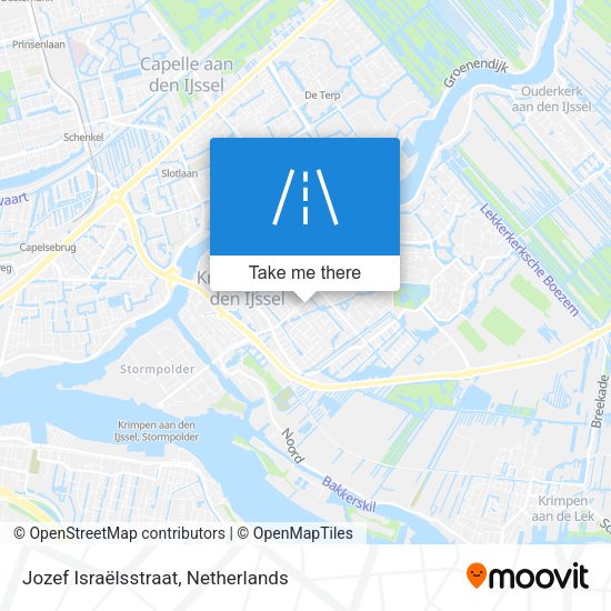 Jozef Israëlsstraat map