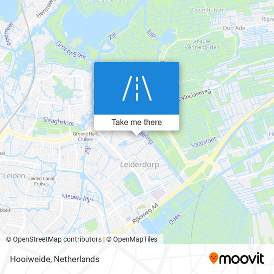 Hooiweide map