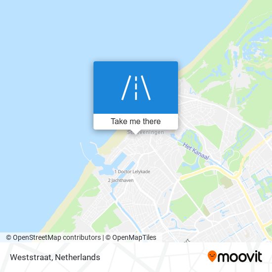 Weststraat map