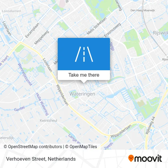 Verhoevenstraat map