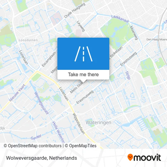 Wolweversgaarde map