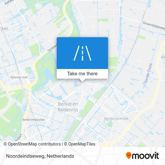 Noordeindseweg map