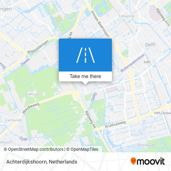 Achterdijkshoorn map