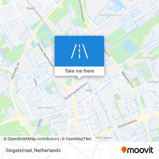 Singelstraat map