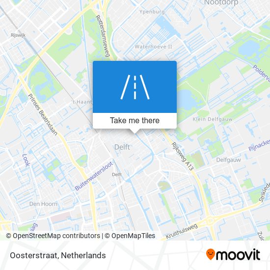 Oosterstraat map