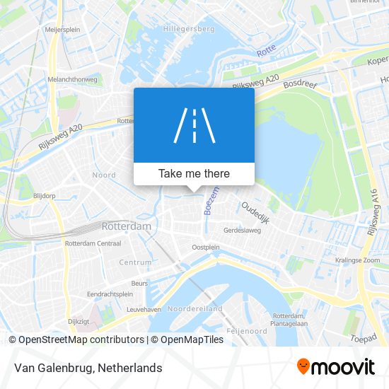 Van Galenbrug map