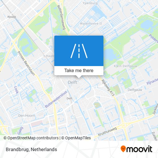 Brandbrug map