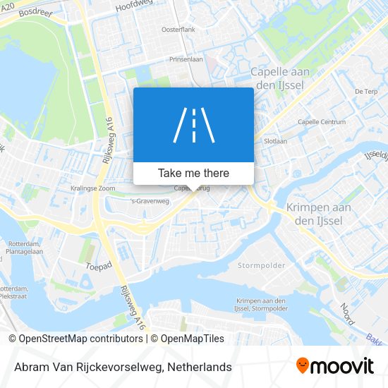 Abram Van Rijckevorselweg map