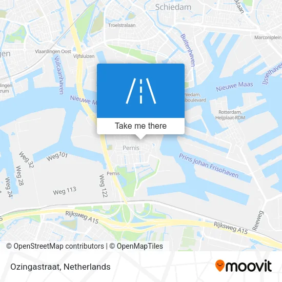 Ozingastraat map