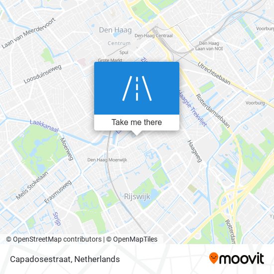 Capadosestraat map