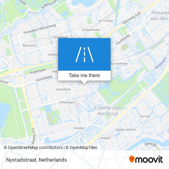 Nystadstraat map