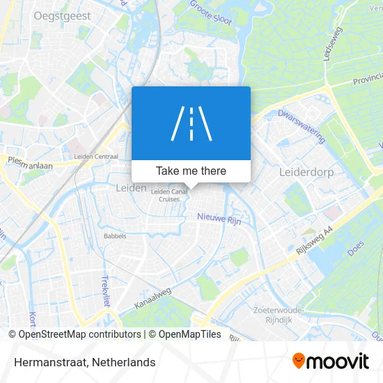 Hermanstraat map