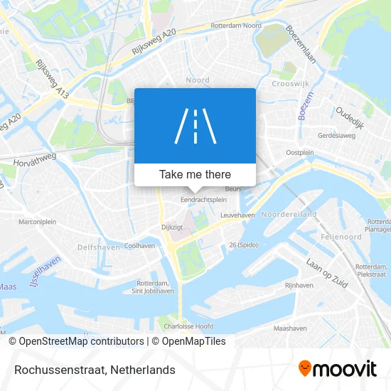 Rochussenstraat Karte