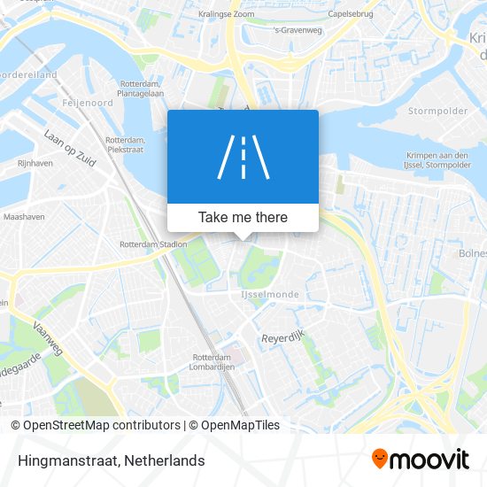 Hingmanstraat map