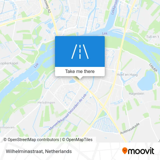 Wilhelminastraat map