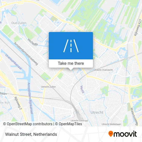 Walnootstraat map
