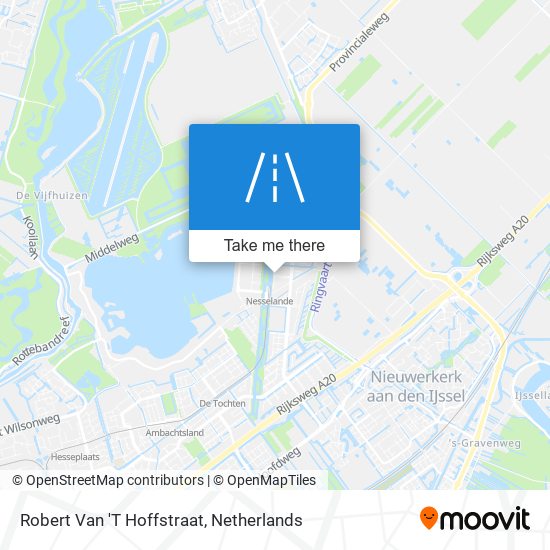 Robert Van 'T Hoffstraat map