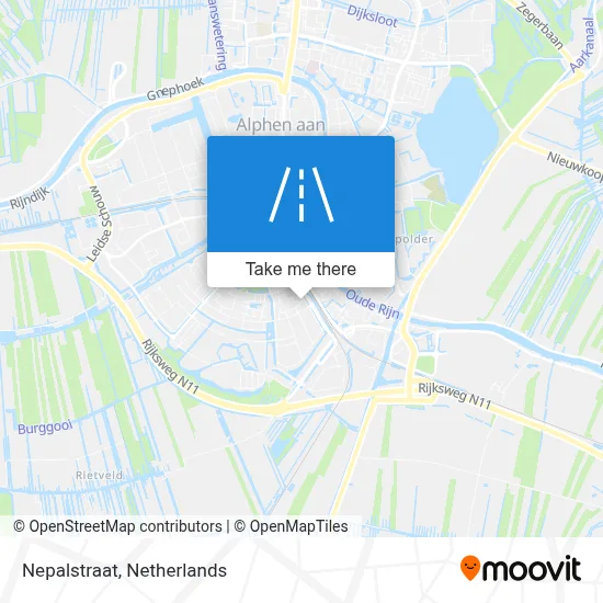 Nepalstraat map