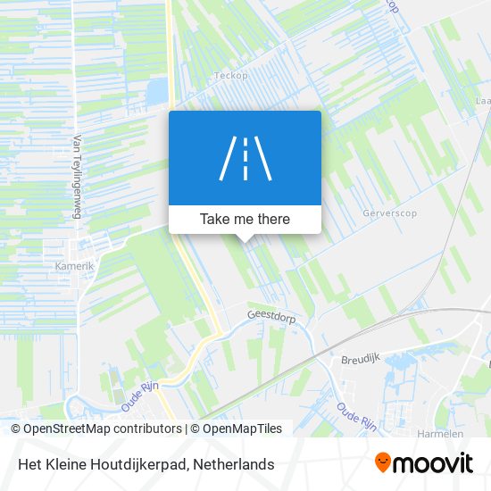 Het Kleine Houtdijkerpad map