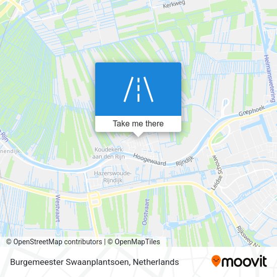 Burgemeester Swaanplantsoen map