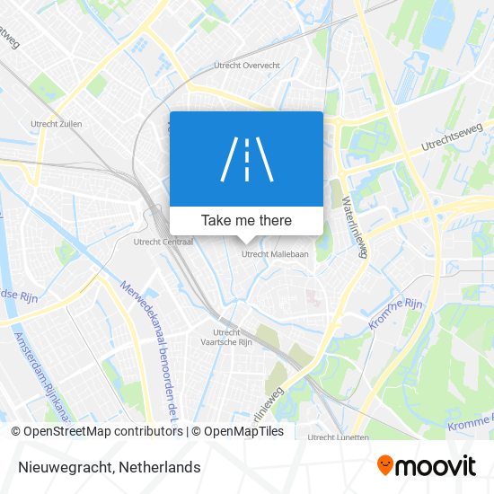 Nieuwegracht map