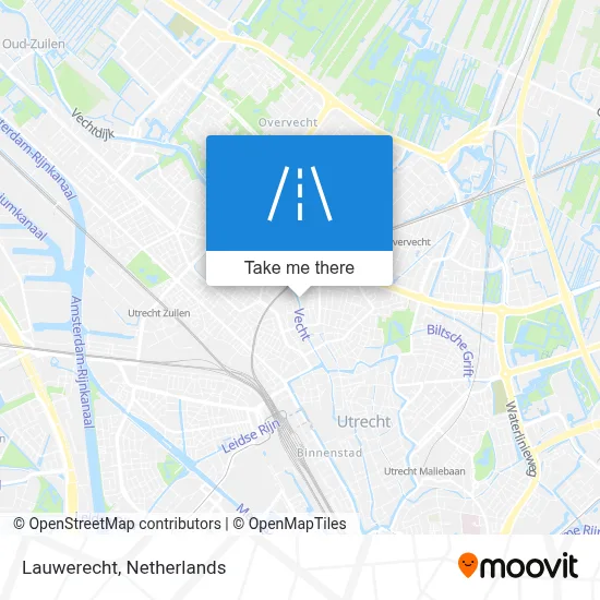 Lauwerecht map