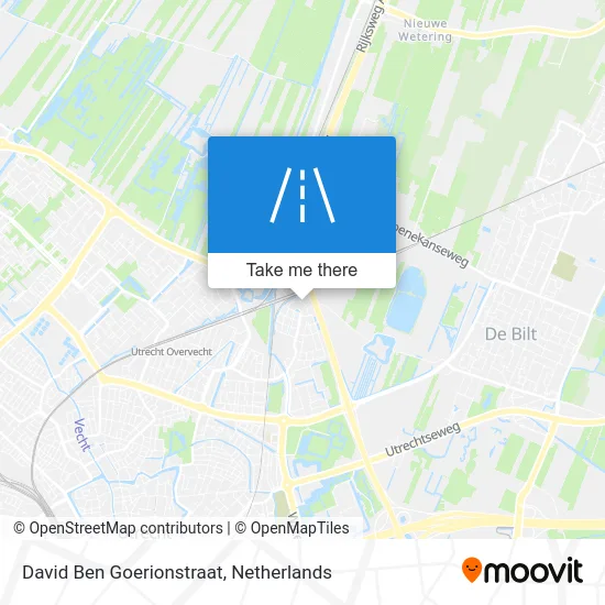 David Ben Goerionstraat map