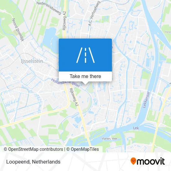 Loopeend map