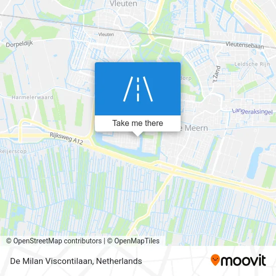 De Milan Viscontilaan map
