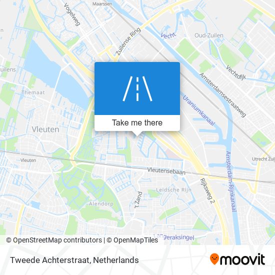 Tweede Achterstraat map