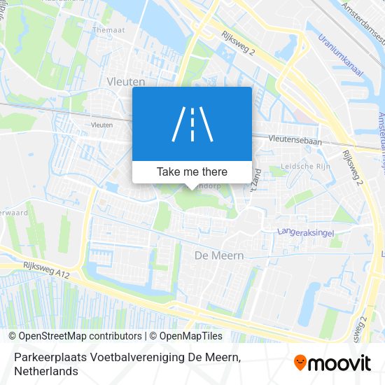 Parkeerplaats Voetbalvereniging De Meern map