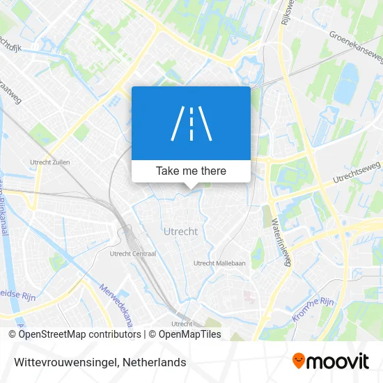 Wittevrouwensingel map