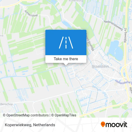 Koperwiekweg map