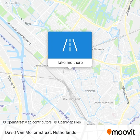 David Van Mollemstraat map