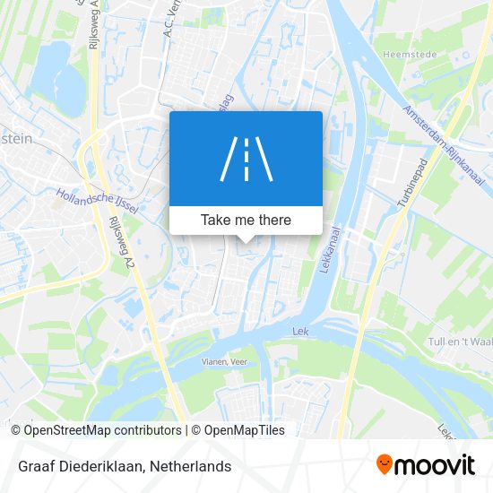Graaf Diederiklaan map