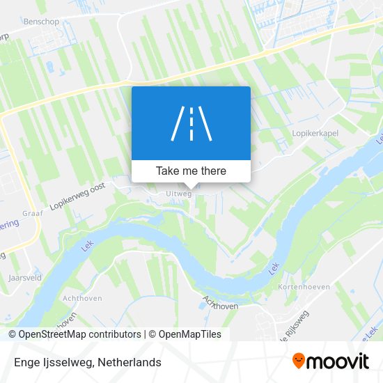 Enge Ijsselweg map