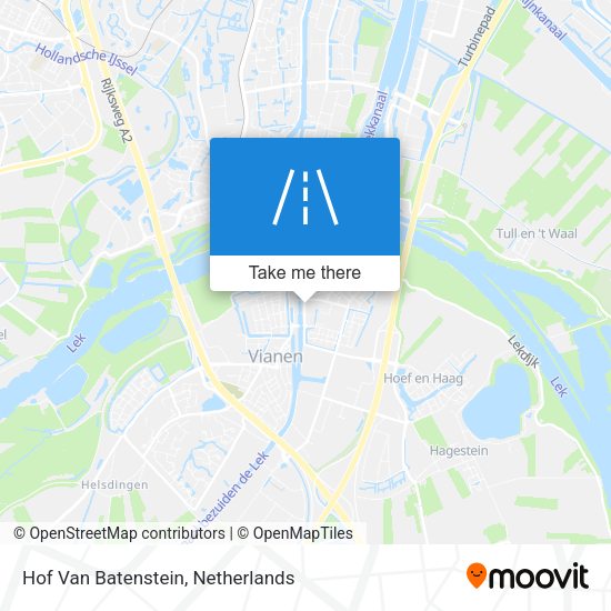 Hof Van Batenstein map