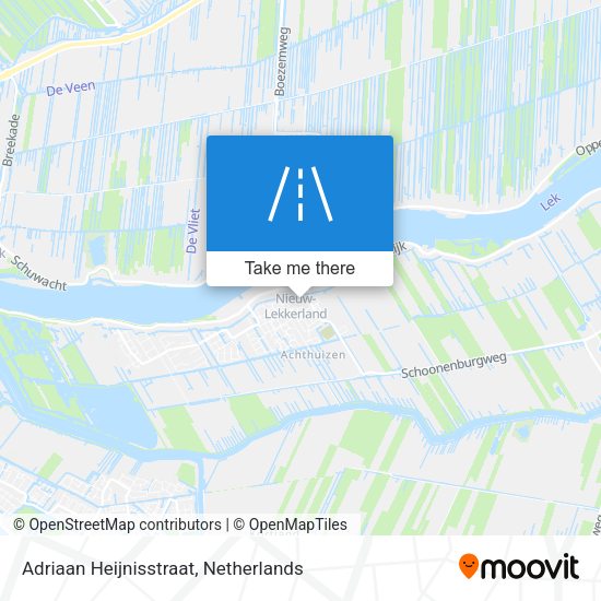 Adriaan Heijnisstraat map