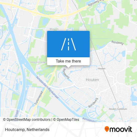Houtcamp map