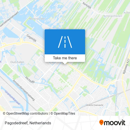 Pagodedreef map