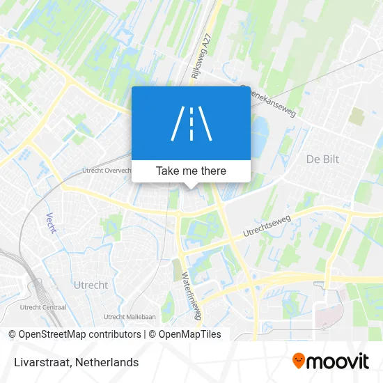 Livarstraat map
