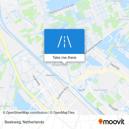 Beekweg map