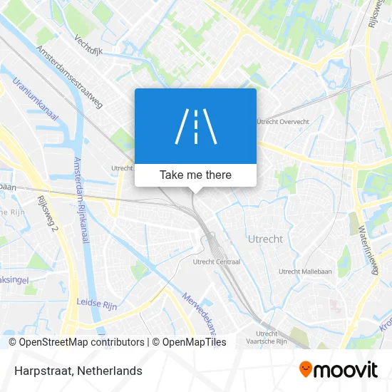 Harpstraat map